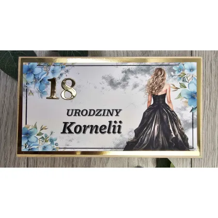 Prezent na 18 urodziny pudełko na pieniądze