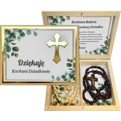 Podziękowanie dla Dziadków z różańcami CHRZEST