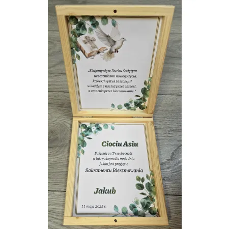 Podziękowanie dla świadka Bierzmowania