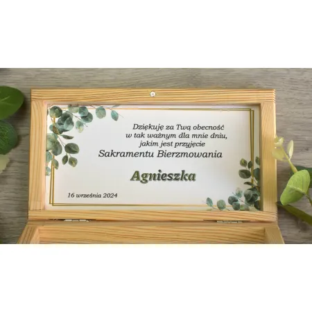 Podziękowanie dla świadka Bierzmowania