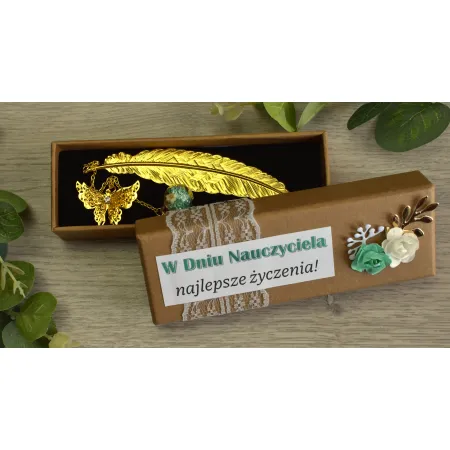 DZIEŃ NAUCZYCIELA prezent zakładka do książki