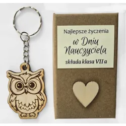DZIEŃ NAUCZYCIELA upominek brelok