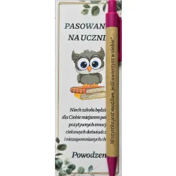 PASOWANIE NA UCZNIA szkoła długopis ŚLUBOWANIE