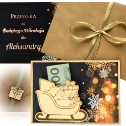 Świąteczny bon podarunkowy MIKOŁAJ ŚWIĘTA