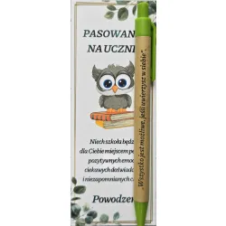 PASOWANIE NA UCZNIA szkoła długopis ŚLUBOWANIE