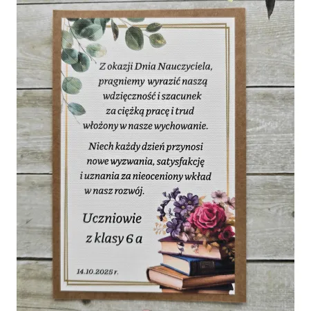 DZIEŃ NAUCZYCIELA upominek długopis brelok