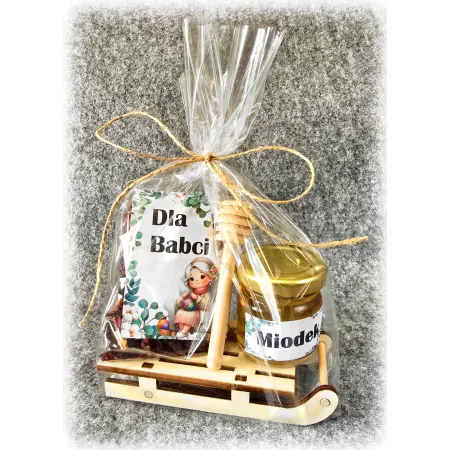 Prezent dla Babci lub Dziadka sanki
