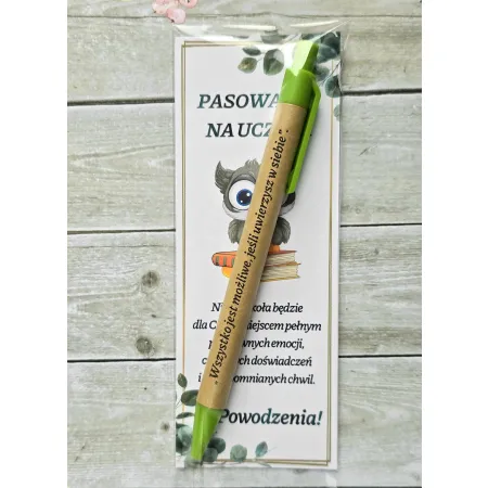 PASOWANIE NA UCZNIA szkoła długopis ŚLUBOWANIE