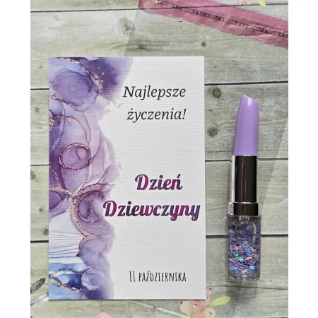 DZIEŃ DZIEWCZYNY szkoła SZMINKA długopis MIX kolorów