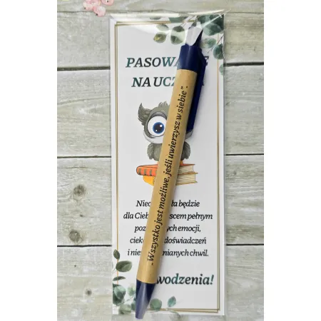 PASOWANIE NA UCZNIA szkoła długopis ŚLUBOWANIE