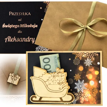 Świąteczny bon podarunkowy MIKOŁAJ ŚWIĘTA