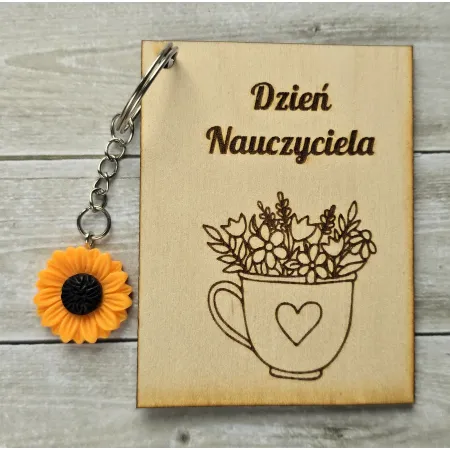 DZIEŃ NAUCZYCIELA upominek brelok