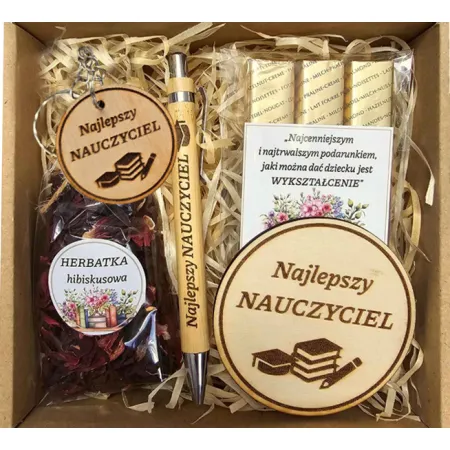 DZIEŃ NAUCZYCIELA zestaw prezentowy